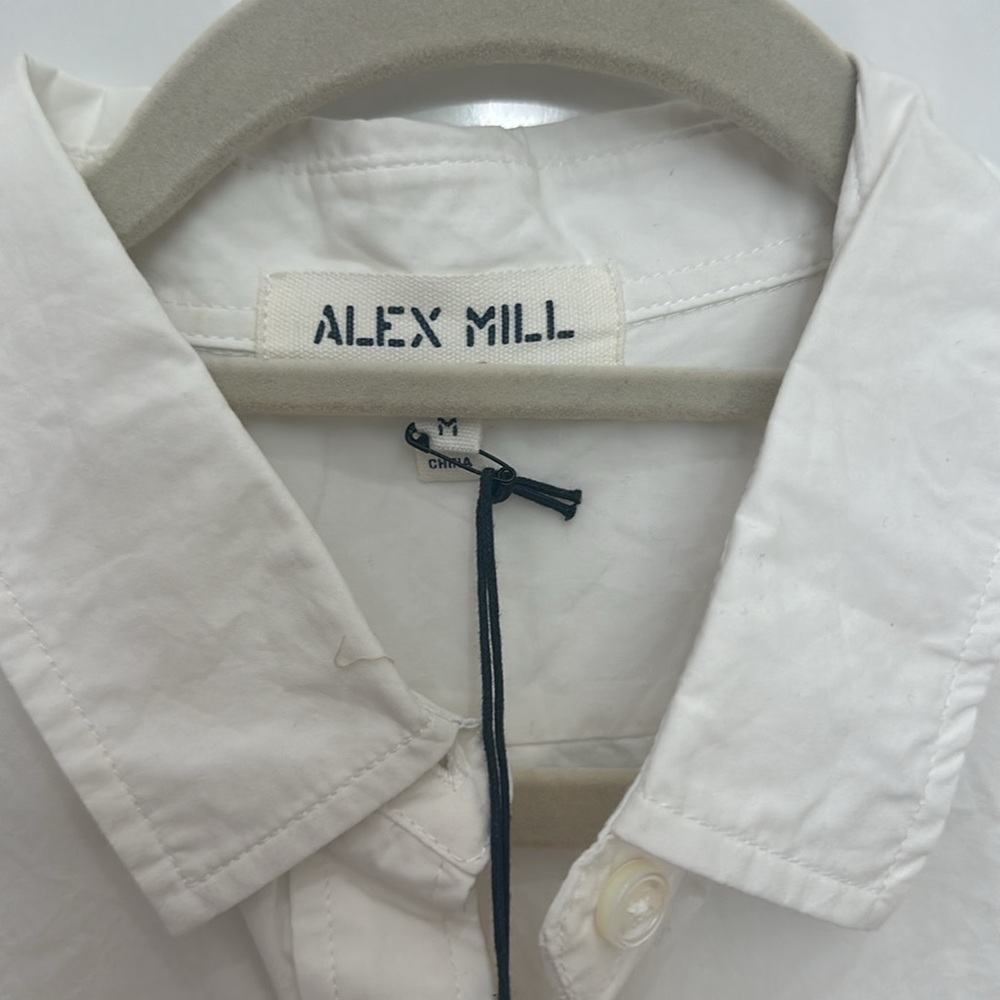 Alex Mill Wyatt Shirt‎ NWT SIZE MEDIUM - Picture 6 of 8